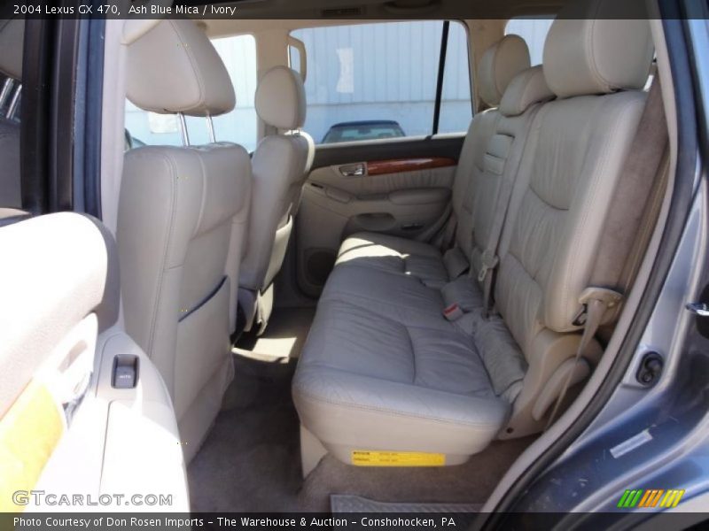 Ash Blue Mica / Ivory 2004 Lexus GX 470