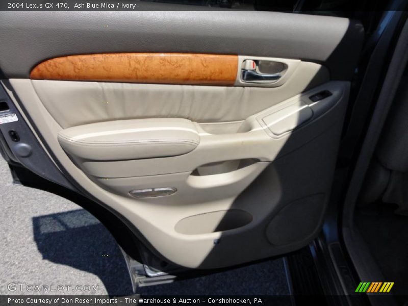 Ash Blue Mica / Ivory 2004 Lexus GX 470