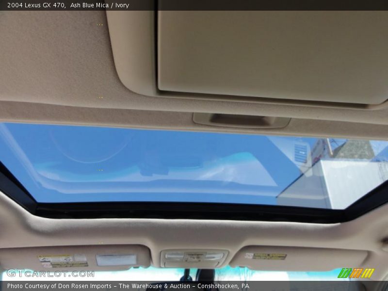 Ash Blue Mica / Ivory 2004 Lexus GX 470