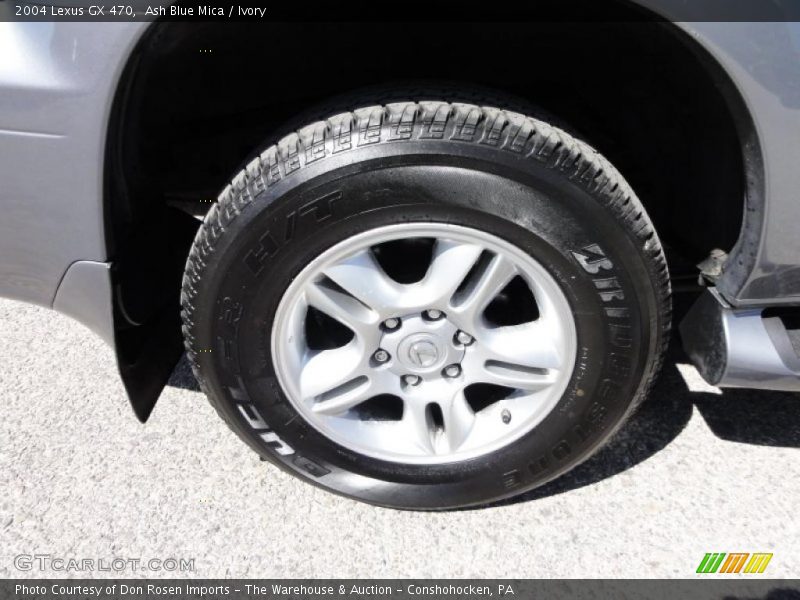 Ash Blue Mica / Ivory 2004 Lexus GX 470