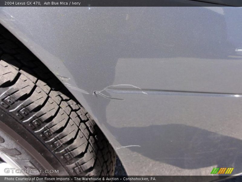 Ash Blue Mica / Ivory 2004 Lexus GX 470