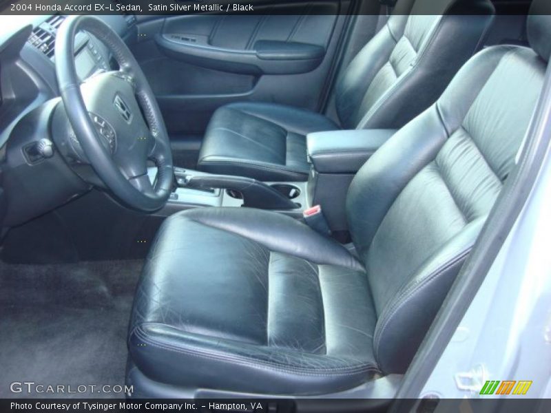  2004 Accord EX-L Sedan Black Interior