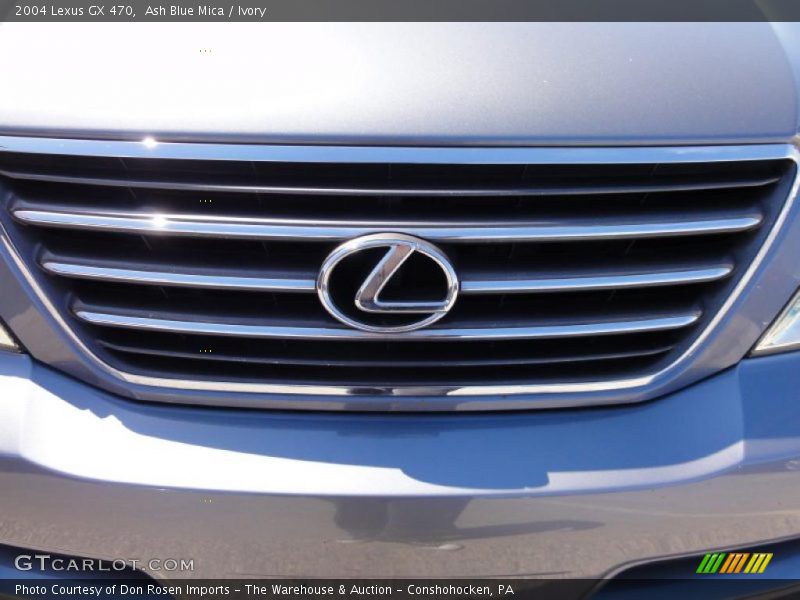 Ash Blue Mica / Ivory 2004 Lexus GX 470