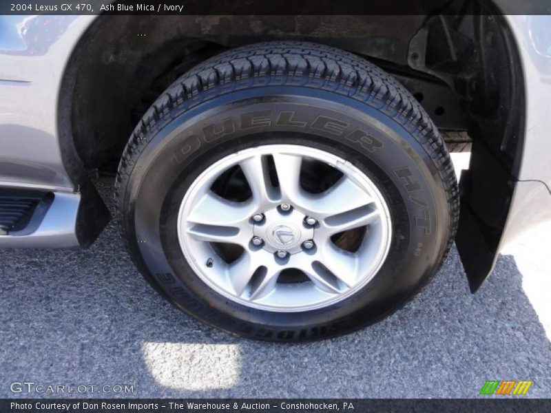 Ash Blue Mica / Ivory 2004 Lexus GX 470