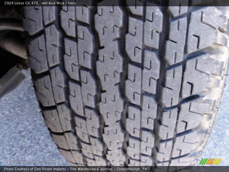 Ash Blue Mica / Ivory 2004 Lexus GX 470
