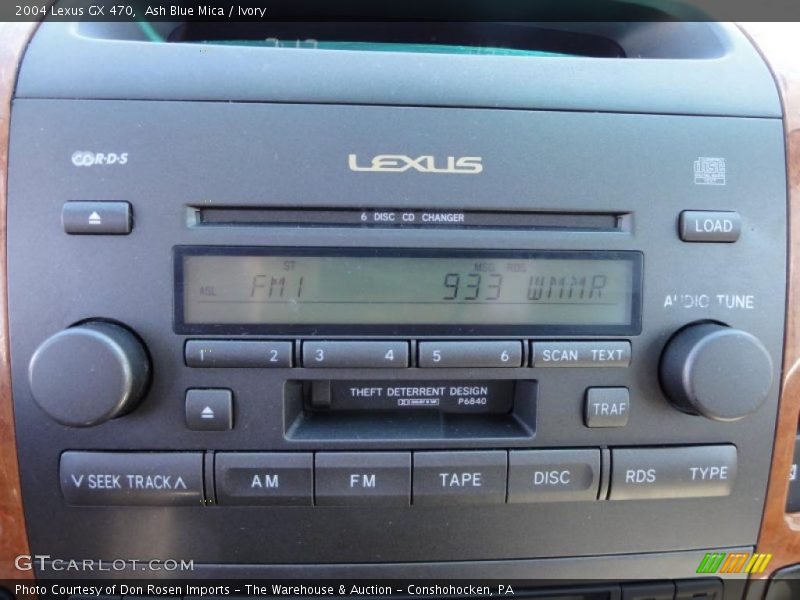 Controls of 2004 GX 470