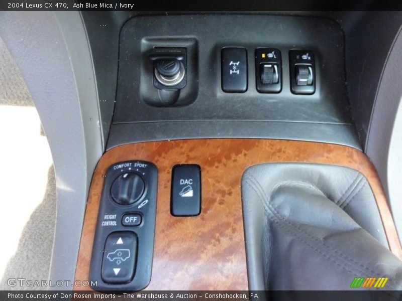 Ash Blue Mica / Ivory 2004 Lexus GX 470