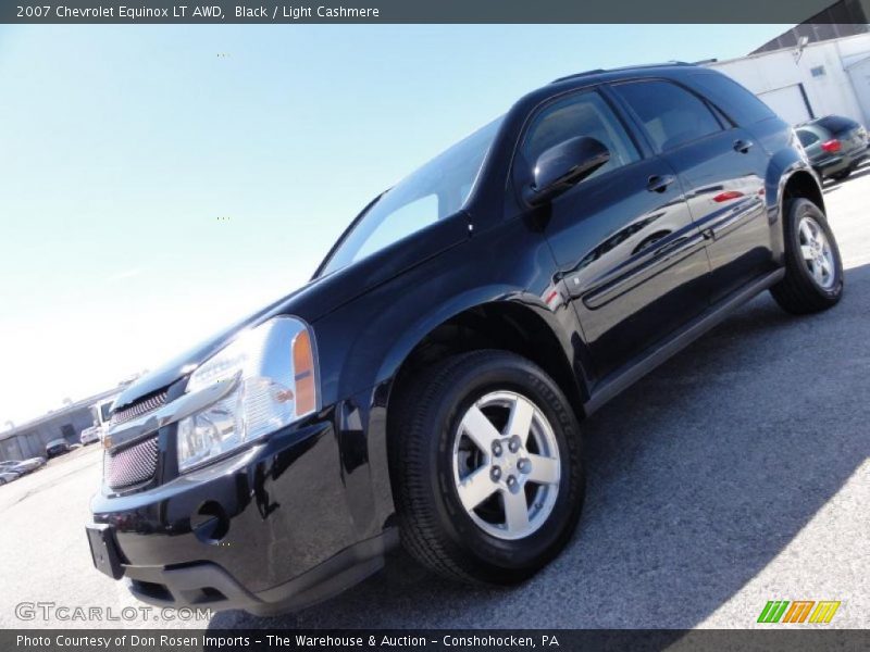 Black / Light Cashmere 2007 Chevrolet Equinox LT AWD