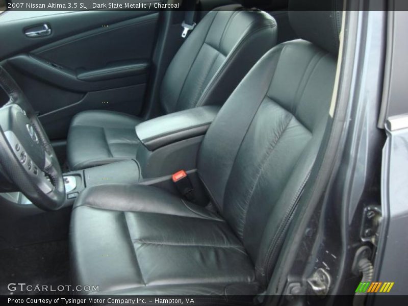  2007 Altima 3.5 SL Charcoal Interior