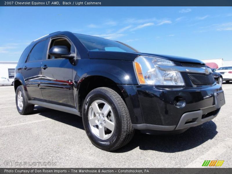 Black / Light Cashmere 2007 Chevrolet Equinox LT AWD