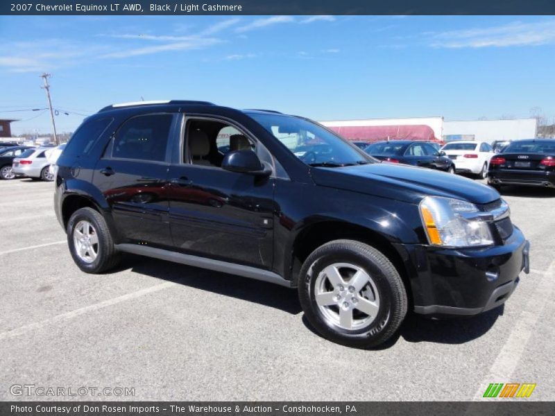 Black / Light Cashmere 2007 Chevrolet Equinox LT AWD