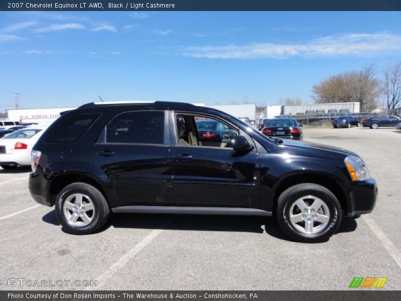 Black / Light Cashmere 2007 Chevrolet Equinox LT AWD
