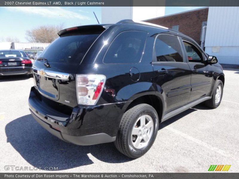 Black / Light Cashmere 2007 Chevrolet Equinox LT AWD