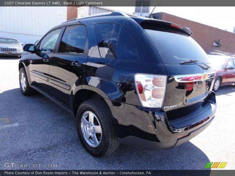 Black / Light Cashmere 2007 Chevrolet Equinox LT AWD
