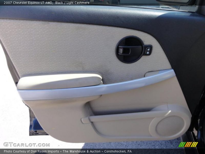 Black / Light Cashmere 2007 Chevrolet Equinox LT AWD