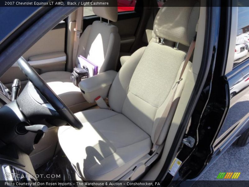 Black / Light Cashmere 2007 Chevrolet Equinox LT AWD