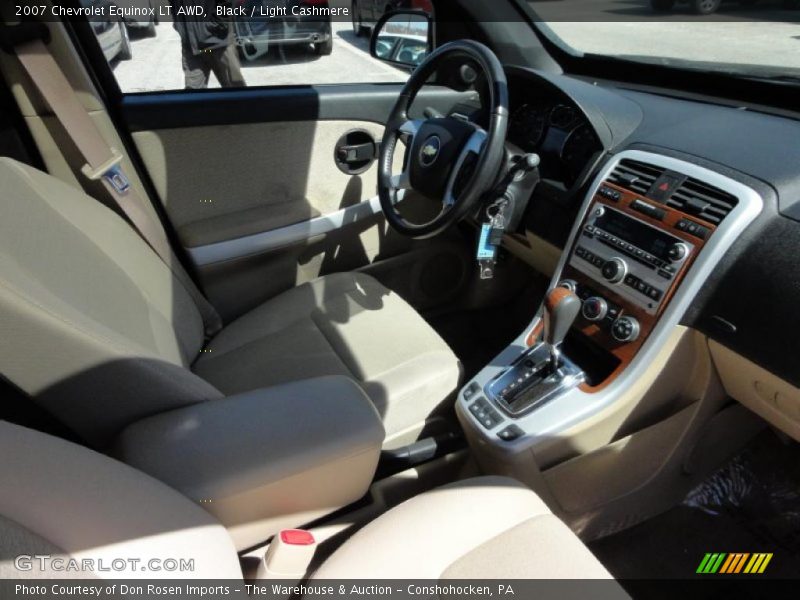 Black / Light Cashmere 2007 Chevrolet Equinox LT AWD