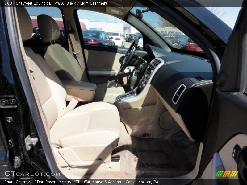 Black / Light Cashmere 2007 Chevrolet Equinox LT AWD