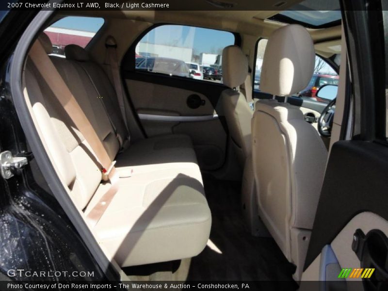 Black / Light Cashmere 2007 Chevrolet Equinox LT AWD