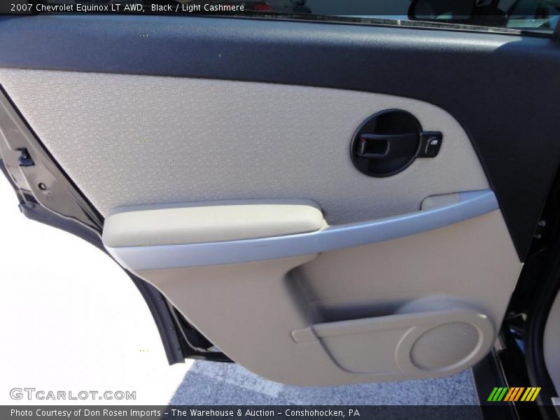 Black / Light Cashmere 2007 Chevrolet Equinox LT AWD