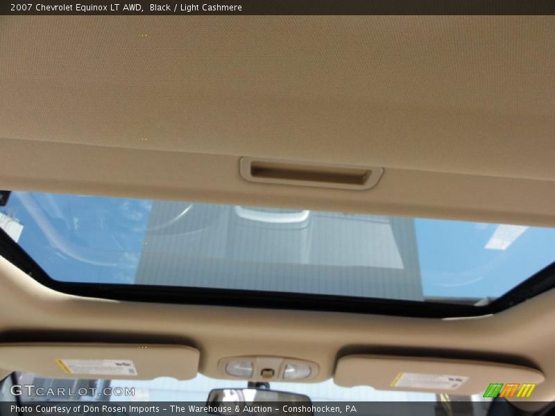 Black / Light Cashmere 2007 Chevrolet Equinox LT AWD