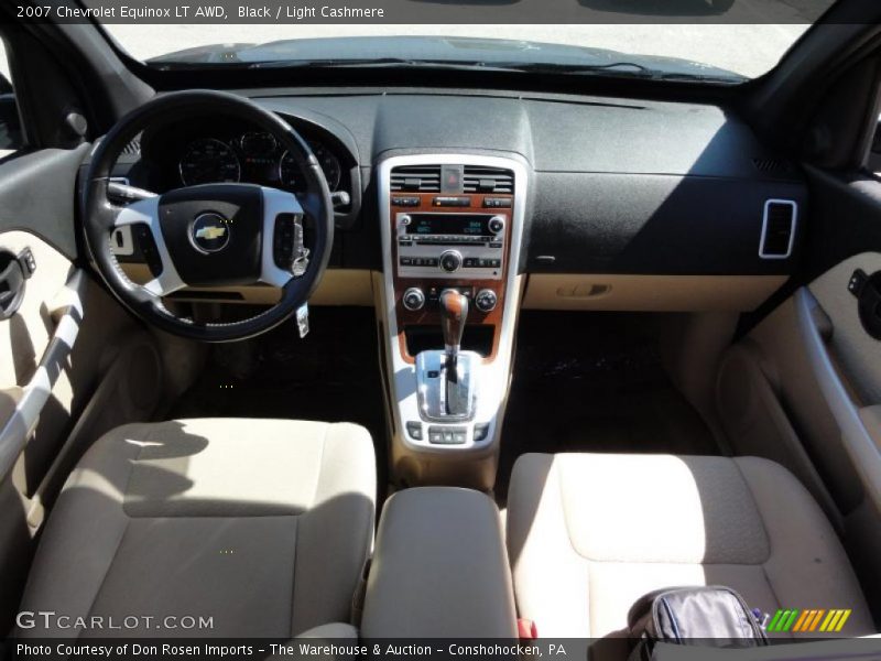 Black / Light Cashmere 2007 Chevrolet Equinox LT AWD