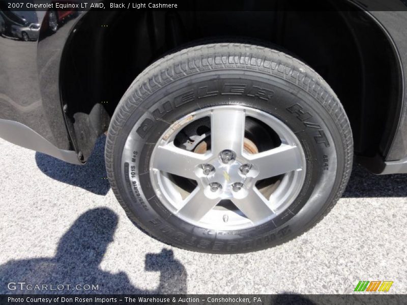 Black / Light Cashmere 2007 Chevrolet Equinox LT AWD