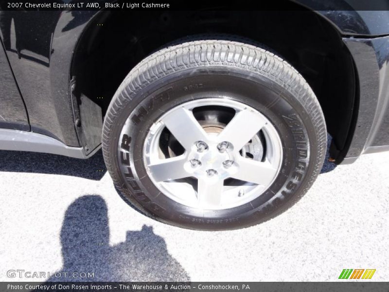 Black / Light Cashmere 2007 Chevrolet Equinox LT AWD