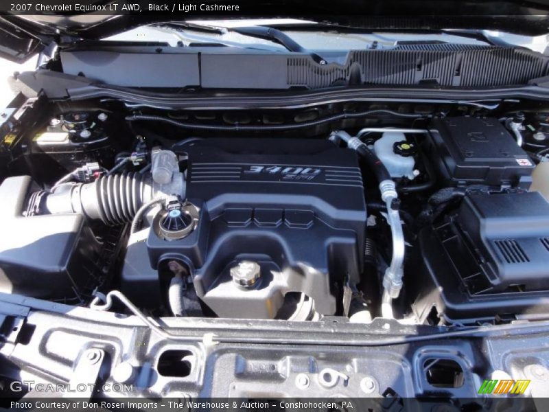 Black / Light Cashmere 2007 Chevrolet Equinox LT AWD
