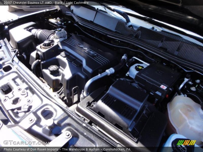 Black / Light Cashmere 2007 Chevrolet Equinox LT AWD