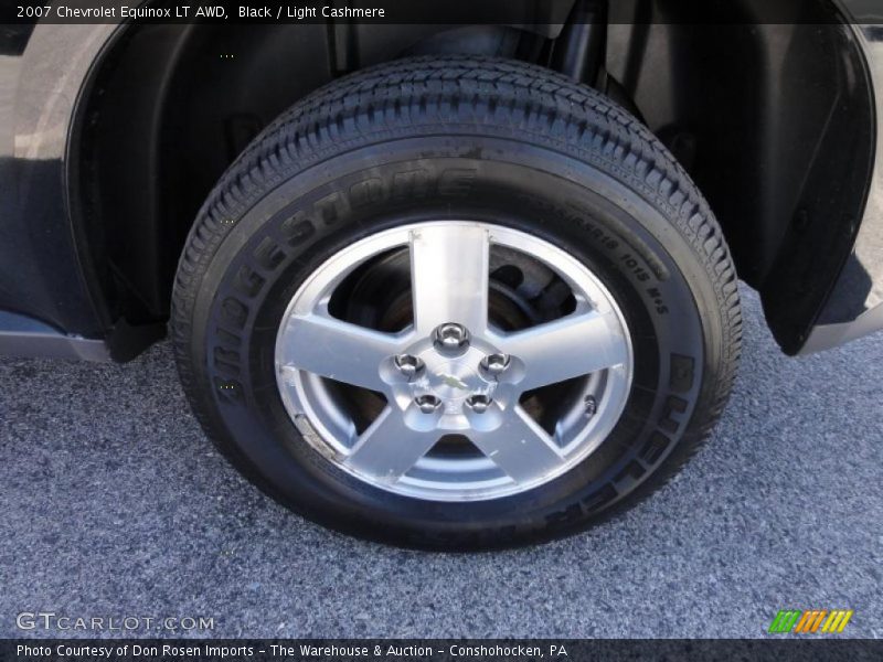 Black / Light Cashmere 2007 Chevrolet Equinox LT AWD