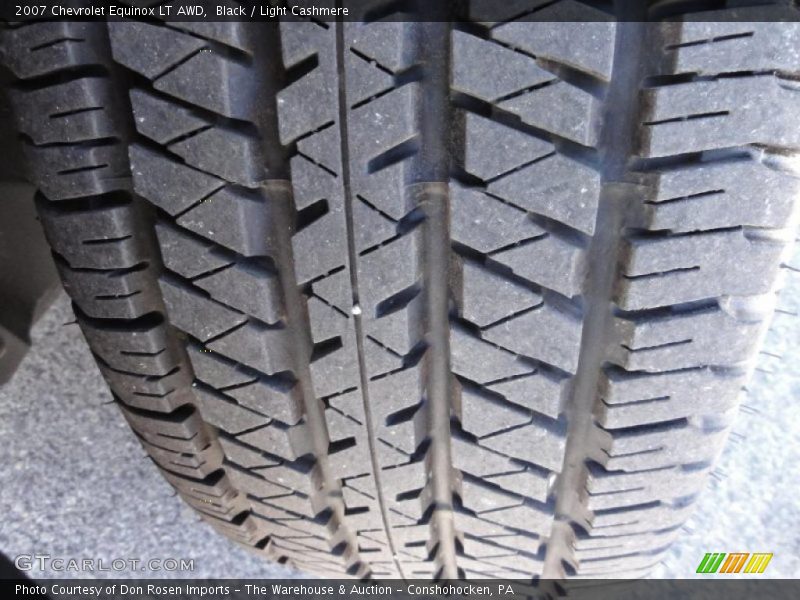 Black / Light Cashmere 2007 Chevrolet Equinox LT AWD