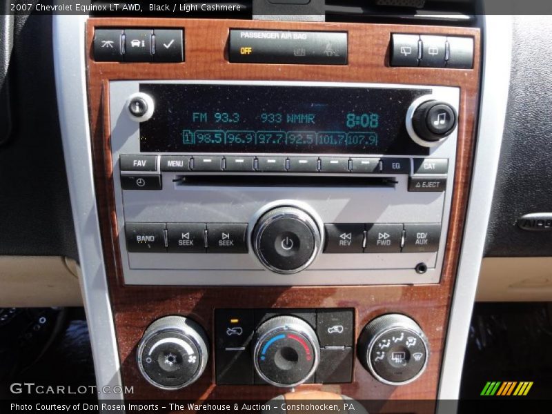 Black / Light Cashmere 2007 Chevrolet Equinox LT AWD