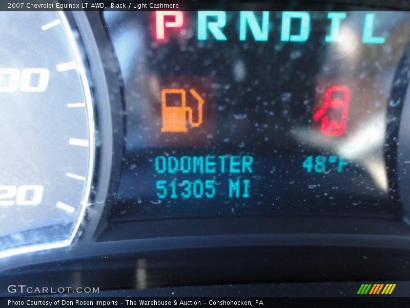 Black / Light Cashmere 2007 Chevrolet Equinox LT AWD