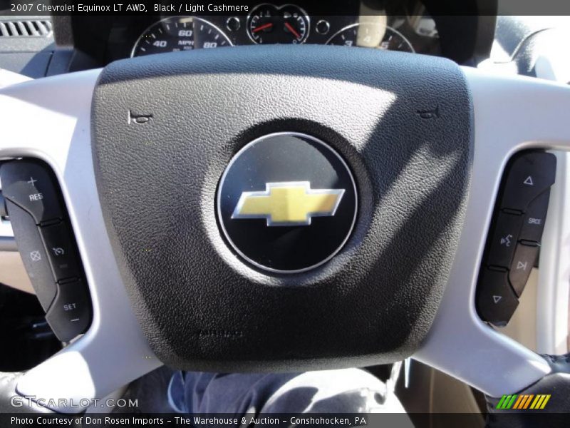 Black / Light Cashmere 2007 Chevrolet Equinox LT AWD