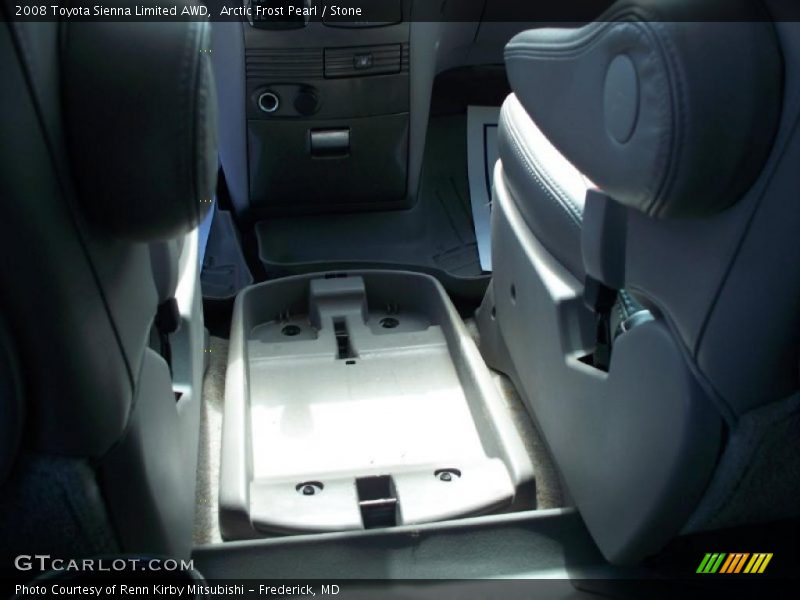Arctic Frost Pearl / Stone 2008 Toyota Sienna Limited AWD