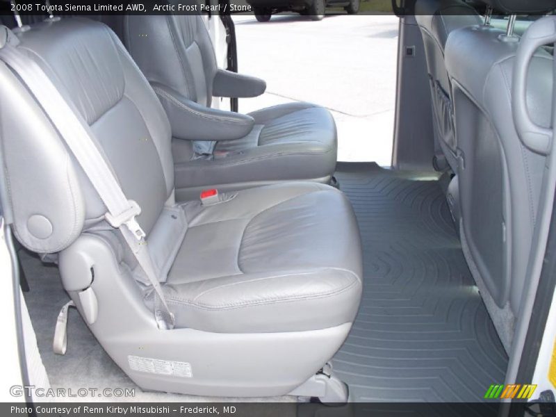 Arctic Frost Pearl / Stone 2008 Toyota Sienna Limited AWD