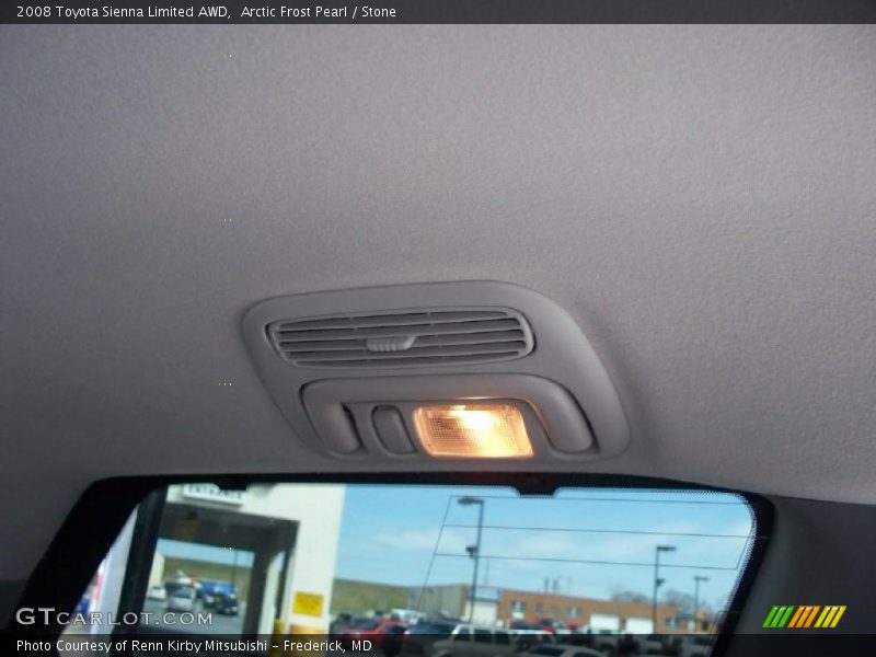 Arctic Frost Pearl / Stone 2008 Toyota Sienna Limited AWD