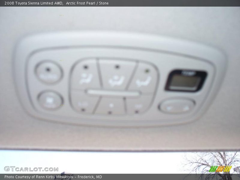 Arctic Frost Pearl / Stone 2008 Toyota Sienna Limited AWD