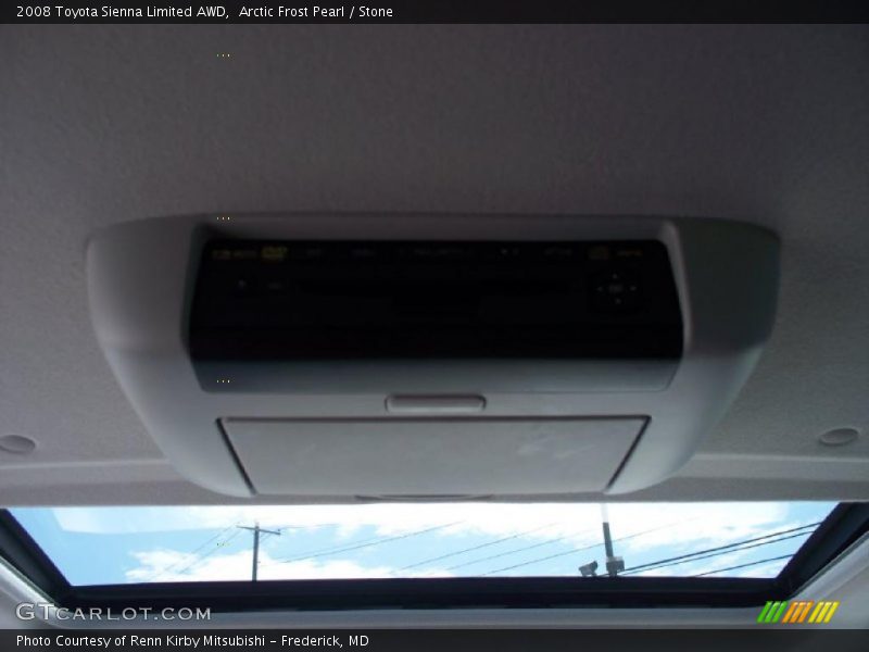 Arctic Frost Pearl / Stone 2008 Toyota Sienna Limited AWD