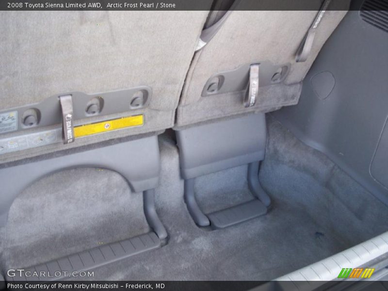 Arctic Frost Pearl / Stone 2008 Toyota Sienna Limited AWD