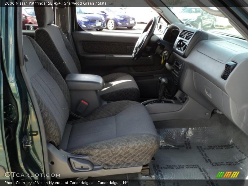 Sherwood Green / Slate 2000 Nissan Pathfinder SE 4x4