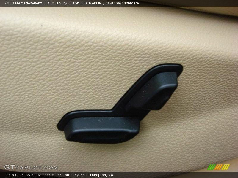 Capri Blue Metallic / Savanna/Cashmere 2008 Mercedes-Benz C 300 Luxury
