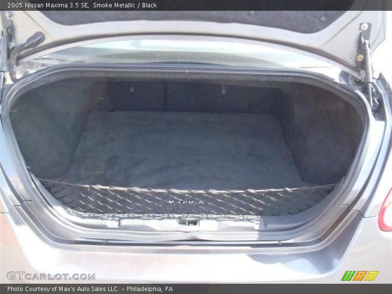 Smoke Metallic / Black 2005 Nissan Maxima 3.5 SE