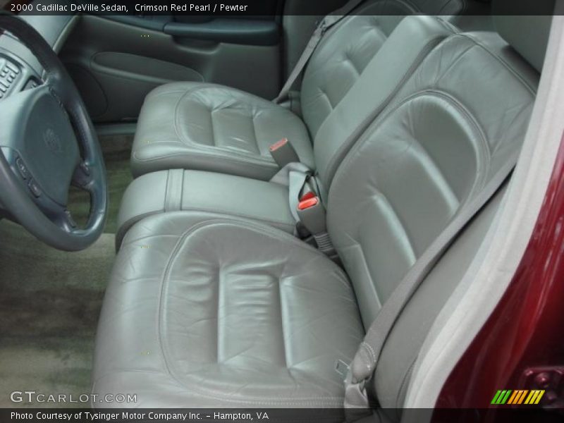  2000 DeVille Sedan Pewter Interior