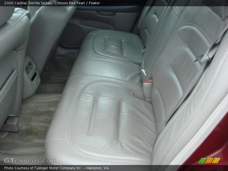 2000 DeVille Sedan Pewter Interior