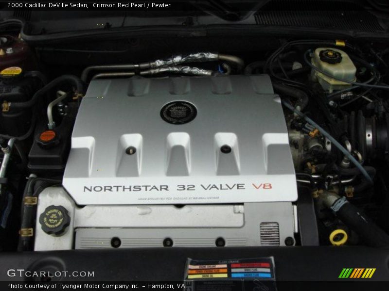  2000 DeVille Sedan Engine - 4.6 Liter DOHC 32-Valve Northstar V8