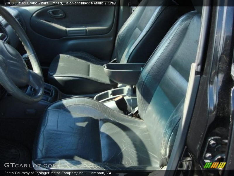 Midnight Black Metallic / Gray 2000 Suzuki Grand Vitara Limited