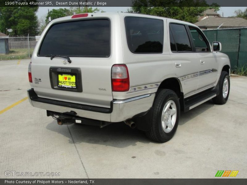 Desert Dune Metallic / Beige 1996 Toyota 4Runner SR5