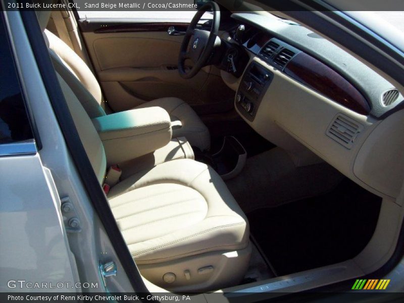 Sand Beige Metallic / Cocoa/Cashmere 2011 Buick Lucerne CXL